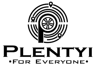 P PLENTYI · FOR EVERYONE · logo