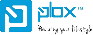 P PLOX POWERING YOUR LIFESTYLE logo