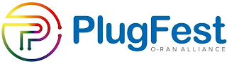 P PLUGFEST O-RAN ALLIANCE logo