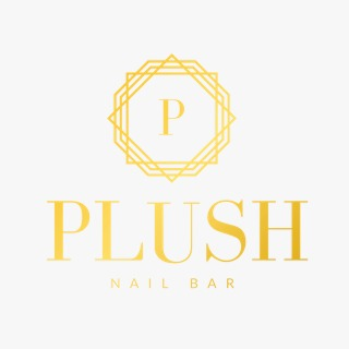 P PLUSH NAIL BAR logo
