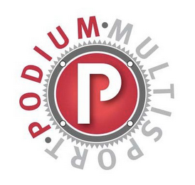 P PODIUM · MULTISPORT · logo