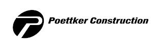 P POETTKER CONSTRUCTION logo