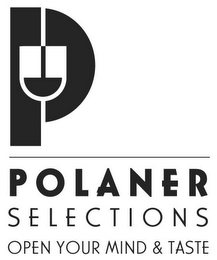 P POLANER SELECTIONS OPEN YOUR MIND & TASTE logo