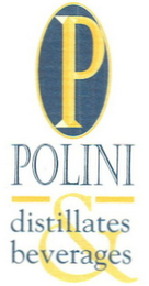 P POLINI DISTILLATES & BEVERAGES logo