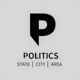 P POLITICS IN MY STATE | CITY | AREA logo