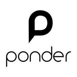 P PONDER logo