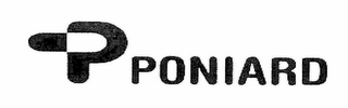 P PONIARD logo