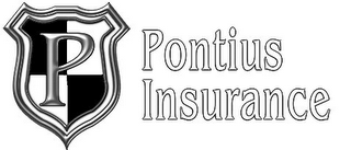 P PONTIUS INSURANCE logo
