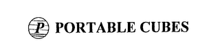 P PORTABLE CUBES logo