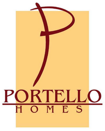 P, PORTELLO HOMES logo