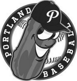 P PORTLAND BASEBALL logo