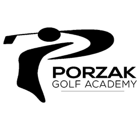 P PORZAK GOLF ACADEMY logo
