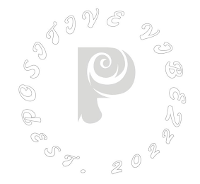 P POSITIVE VIBEZ EST. 2022 logo