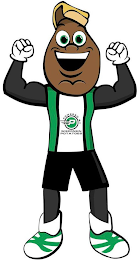 P POWERED BY WISCONSIN POTATOES logo