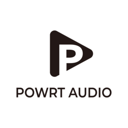 P POWRT AUDIO logo
