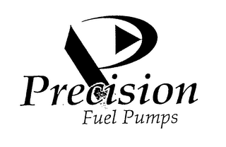 P PRECISION FUEL PUMPS logo