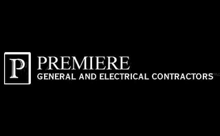 P PREMIERE GENERAL AND ELECTRICAL CONTRACTORS logo