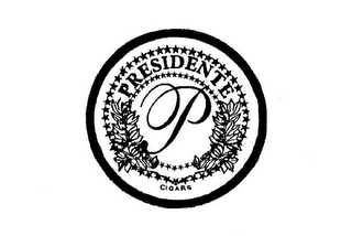 P PRESIDENTE CIGARS logo