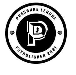 P PRESSURE LEAGUE ESTABLISHED 2021 logo
