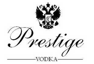 P PRESTIGE VODKA logo