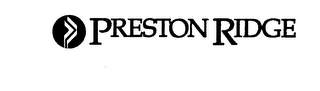 P PRESTON RIDGE logo