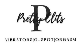 P PRETTY CLITS VIBRATORS G-SPOT ORGASM logo