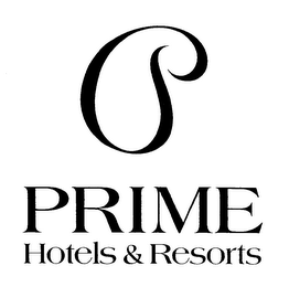 P PRIME HOTELS & RESORTS
