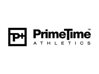 P+ PRIMETIME ATHLETICS logo