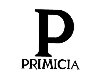 P PRIMICIA logo