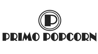 P PRIMO POPCORN logo