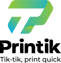 P PRINTIK TIK-TIK, PRINT QUICK logo