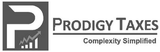 P PRODIGY TAXES COMPLEXITY SIMPLIFIED logo