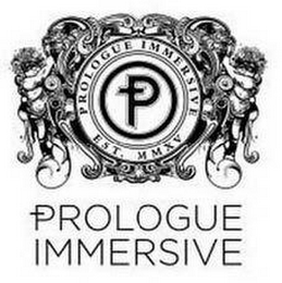 P PROLOGUE IMMERSIVE EST. MMXV PROLOGUE IMMERSIVE logo