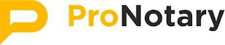 P PRONOTARY logo