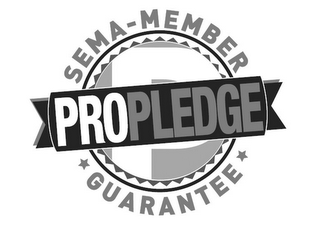 P PROPLEDGE SEMA - MEMBER GUARANTEE logo
