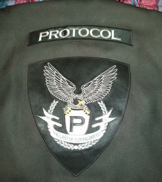P PROTOCOL MC LAST OF A DYING BREED logo