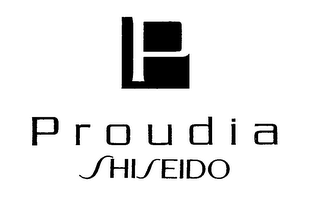 P PROUDIA SHISEIDO logo