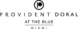 P PROVIDENT DORAL AT THE BLUE MIAMI logo