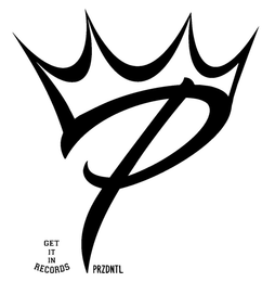 P PRZDNTL GET IT IN RECORDS logo