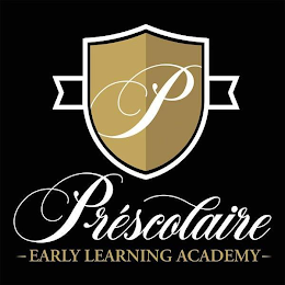 P PRÉSCOLAIRE - EARLY LEARNING ACADEMY - logo