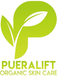 P PUERALIFT ORGANIC SKIN CARE logo