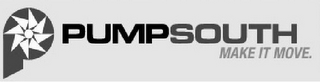 P PUMPSOUTH MAKE IT MOVE. logo