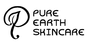 P PURE EARTH SKINCARE logo