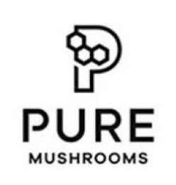 P PURE MUSHROOMS logo