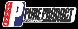 P PURE PRODUCT ENTERTAINMENT GROUP logo