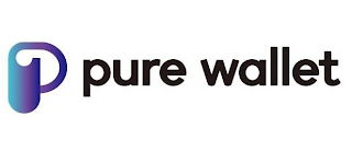 P PURE WALLET logo