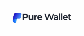 P PURE WALLET logo