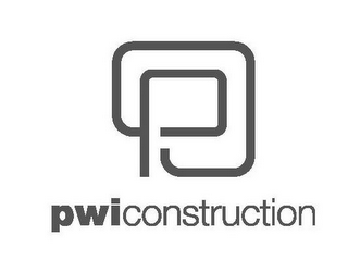 P PWI CONSTRUCTION logo