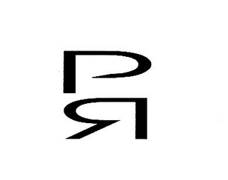 P R logo