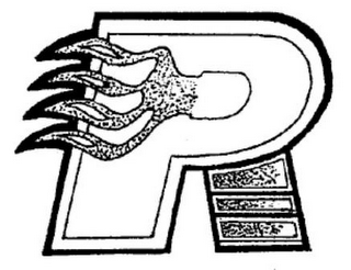 P R logo